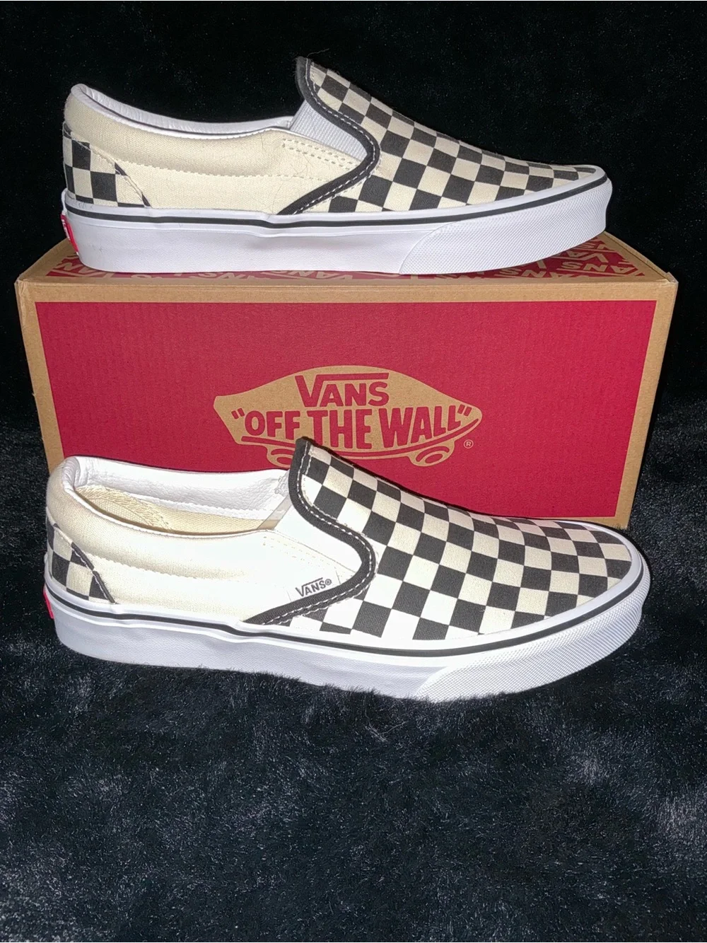 Vans Slip-On Checkerboard Canvas Sneakers - Men’s 8.5 Women’s 10 NWB